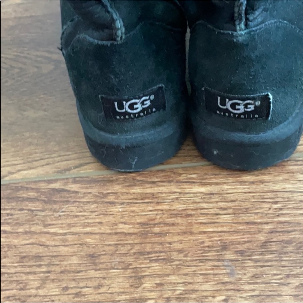 UGG Women's Classic Tall Black Winter Boots - Picture 15 of 15
